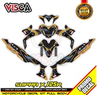 Decal Supra X 125 R Modif Keren Stiker Supra X 125 R Full Body Striping Supra X 125 R Variasi Keren