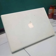 LAPTOP APPLE MACBOOK WHITE 2,1 MURAH STOK TERBATAS