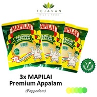 Appalam High Quality Papadam by Mapilai Brand, Halal Certified, Crunchy and Tasty Appalam