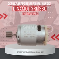 Dinamo 390/380 (Kecil) Dinamo 12volt buat Mobil Motor Mainan Aki