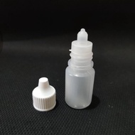 Contents 10PCS - empty dropper bottle 10 ML NON-SEALED white plastic 10ml 10cccccc cc soft LDPE valv