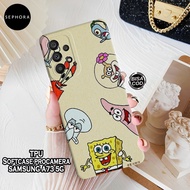 Latest Samsung A73 5G Case - Fashion Cartoon Case - Samsung A73 5G Softcase - Pro Camera Case - Late