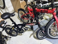 14 Treking Folding Bike Disc Brake 14 Inch Folding Bike Alloy Rim Single Speed 14" FOLDING BIKE