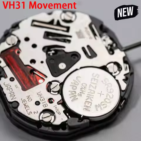 VH31 Sweep Second 3 Hands Japan Quartz Movement Tmi Time Module Movement Vh31b 110 ½ Ligne Quartz Mo