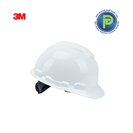 3M™ H-701SFR-UV HH UV WHITE RAT 3M หมวกนิรภัย หมวกวิศวะ สีขาว ปรับหมุน H-701SFR-UV