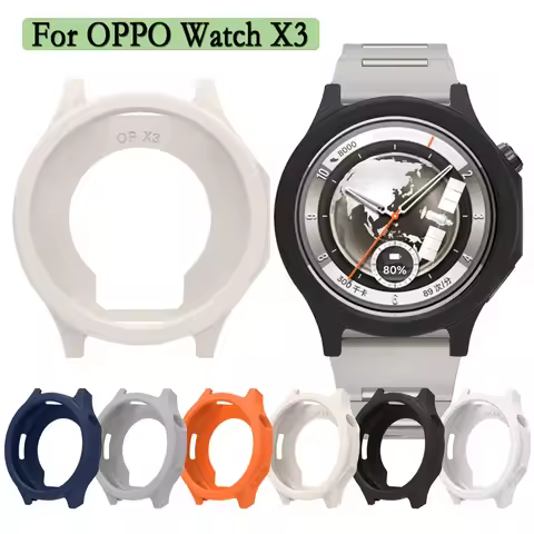 For OPPO Watch X3 Case High Quality Soft Silicone Cover Anti Scratch Protective Shell For OPPO Watch