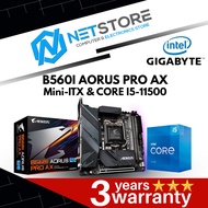 PWP GIGABYTE B560I AORUS PRO AX MINI-ITX MOTHERBOARD & INTEL CORE i5-11500 PROCESSOR