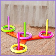 Yard Toss Game Outdoor Toss Game For Adults PE Round Ring Sports Throw Ring Game Set Parent-child To