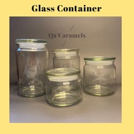 Air tie Glass Jar Flat Lid Balang Kaca Balang Kuih Raya Balang Rempah