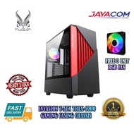 Invasion T-ATX Trex-1000 Gaming Casing Chassis [Free 3 Unit RGB Fan]