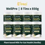WellPro 护胃宝 Plant-based Complete Nutrition Beverage 全面营养植物奶 850g x8 FREE VIP
