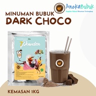 Bubuk Minuman Dark Coklat 1kg Mix - Serbuk Powder Drink Rasa Dark Choco 1kg - Bubuk Coklat