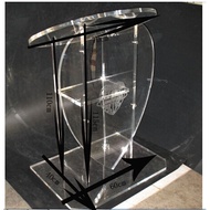 ⓛFree shipping the new popular wedding special heart-shaped acrylic podium organic glass churchCC-m