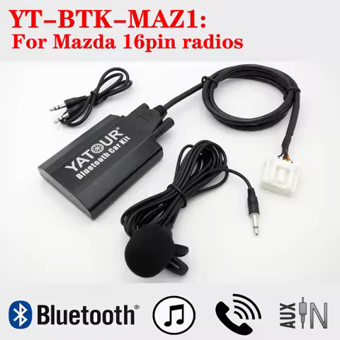 Yatour BTK Bluetooth car radio music kit phone call kit for Mazda 2 3 5 6 CX7 RX8 MPV