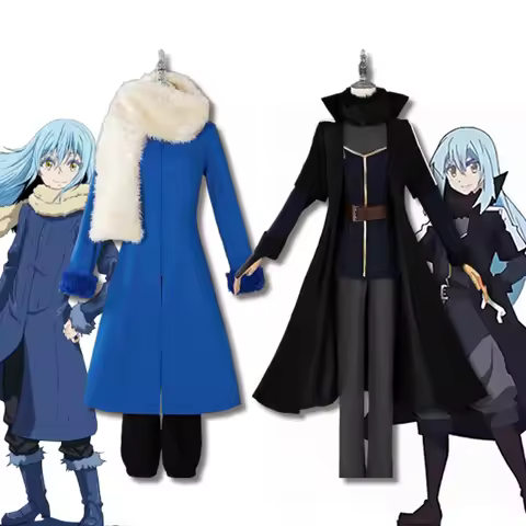 Rimuru Tempest Cosplay Costume Anime That Time I Got Reincarnated Role Play Uniform Halloween Carniv