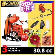 Romeo Brush Cutter Grass Cutter Machine Backpack Brush cutter bg328/ Mesin Rumput FREE TRIMMER HEAD 