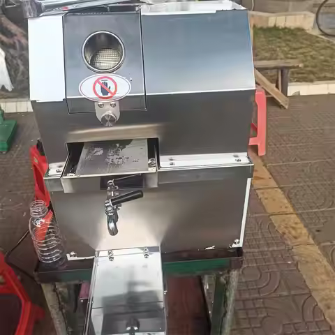 Commercial Sugar Cane Juicer Vertical Desktop Electric Stainless steel Sugarcane Juicer Press Machin