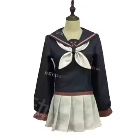 Ryoba Aishi Cosplay Costume Women School Uniform Skirt Sailor Suit Role Playing Dress Outfit