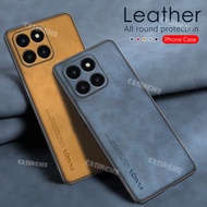 Honor X8b 2023 Sheepskin Leather Phone Case For Honor X8b HonorX8b X7b X8a X8 b BX8 B A X 8B 4G 5G 2