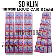 12 Sachet - So Klin Liquid Renceng So Klin Cair 1 Renceng ( STOK READY )