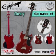 Epiphone SG Bass E1 Electric Bass Guitar - Cherry