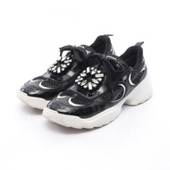 【二手，B級】Roger Vivier Viv on the Run 女士漆皮運動鞋，二手 B級