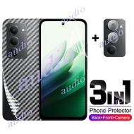 Redmi 15 5G 4G 3in1 Front Back Lens Hydrogel Film For Redmi 15 Redmi15 5G 4G 2025 Smartphone Screen 