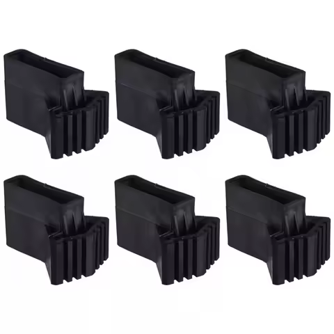 4/6pcs Non-slip Ladder Feet Rubber Pads Foot Covers Step Ladder Feet Covers Furniture Mat Leg Chair 