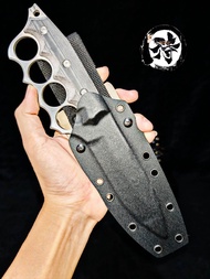 มีดเดินป่ามีดสร้อยข้อมือ Skynet วัสดุใบ:440C (เหมาะกับการใช้งานหนักๆลุยๆ)