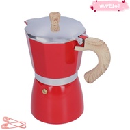 WUPEI47G9 Stovetop Espresso Maker, Durable 300ML Capacity Moka Pot, Coffee Brewing Aluminum Alloy Co