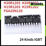 1Pcs Original MOS H20R1203 H15R1203 H20R1202 H15R1202 FGA25N120 IGBT for Induction Cooker Oven Repai