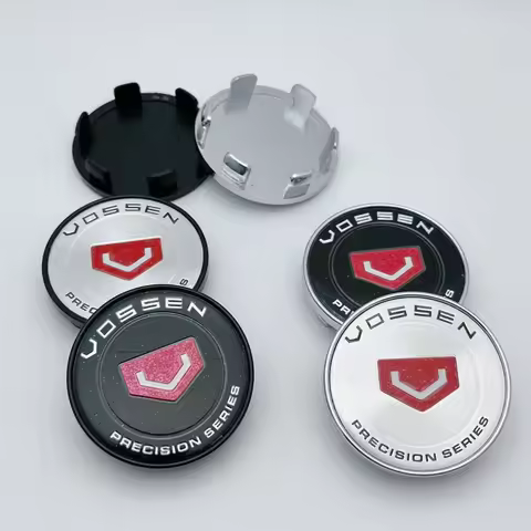 4pcs 54mm Vossen Logo Emblem Car Wheel Center Caps Wheel Hub Rim Hubcaps Auto Rims Dust Cover Replac