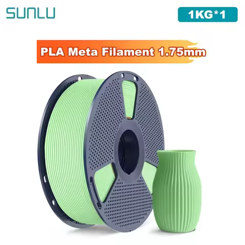 SUNLU 1KG PLA Meta 3D Printer Filament 1.75mm 1000g Spool (2.2lbs) Neatly Arranged No Knot Filament