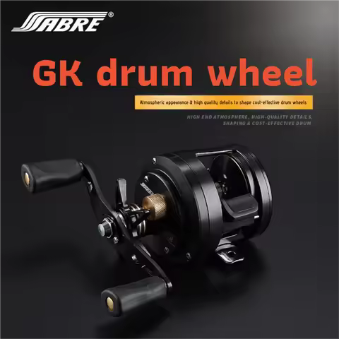10+1BB All Metal Baitcasting Reel – Heavy Duty Slow Jigging Drum For Black Bass Left & Right Hand Sa