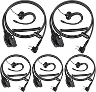 UAYESOK Radio Headset, G-type Security Earphones 2 Pin Bodyguard Headphones for Walkie Talkie Motoro