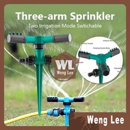 Three-arm Lawn Sprinkler 360° Rotating Water Sprinkler Garden Lawn Yard Irrigation System Spray