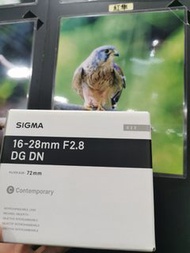 全新水貨Sigma 16-28mm f2.8 DG DN SONY FE E MOUNT FOR A7 A9 A1