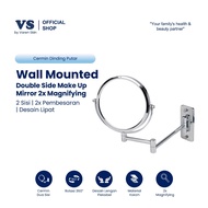 Varen Skin ORZ Wall Mounted Double Side Make Up Mirror 2x Magnifying – 1064