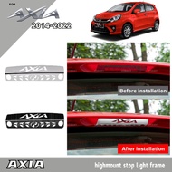 Vemart perodua axia highmount stop light frame cover spoiler axia accessories
