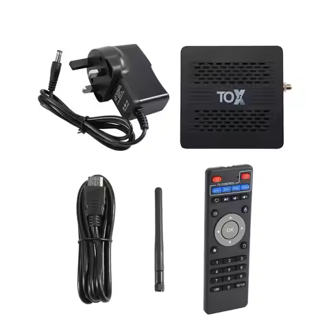 A34M-TOX3 Smart TV Box Android 11 4GB 32GB Amlogic S905X4 Wifi 1000M BT 4K Media Player Set Top Box