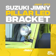 Suzuki Jimny Car A-Pillar Light Bracket for 2019+ Exterior Accessories Black