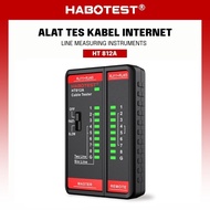 HABOTEST📢HT812A Network Cable Tester 8P/6P/4P/2P Wired LAN and Telephone Line Tracker