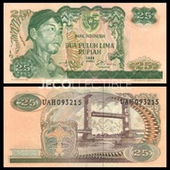 Uang Kuno 25 Rupiah 1968 Seri Sudirman Unc/Unc-