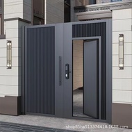 Pintu pagar taman aluminium bergaya Cina untuk vila, pintu pagar taman bergaya Cina, pintu pagar rum