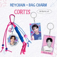 GANTUNGAN CORTIS Charm Bag | CORTIS Keychain | CORTIS Keychain | Bag Charm KPOP | KPOP Keychain | AR