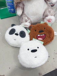 正版預訂 睇圖3留言其他唔覆✨✨✨咱们裸熊散紙包 熊熊遇見你散紙包  散子包 卡套 卡包 冰熊公仔 胖達公仔 熊貓公仔 白熊公仔 We Bare Bears coin bag mini pouch 熊