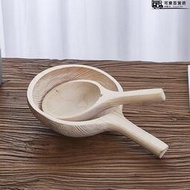 整塊實木製作香柏木大水瓢桑拿浴室木瓢茶道舀水勺竹水勺酒瓢木勺