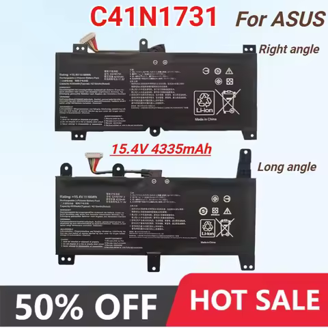 C41N1731 NEW Laptop Battery for ASUS ROG Strix Scar/HERO II G712 G732 G731 GL504GW GL504GS GL504GM G