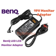 BenQ 19V LCD LED Monitor Power Adapter with power cord for EW2480 EW2750 EW2440L VW2245 EW277HDR CT2