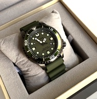 Citizen Promaster Diver Watch Men Eco Drive Army Green Dial